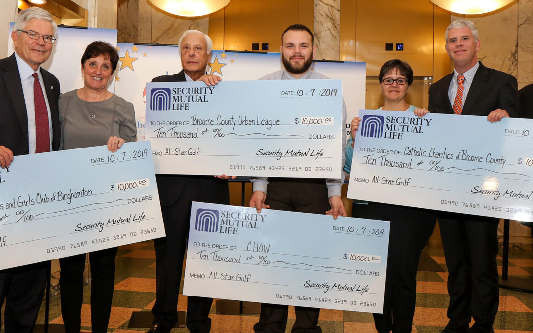 2019 All-Star Golf Tournament Scores for Local Charities!