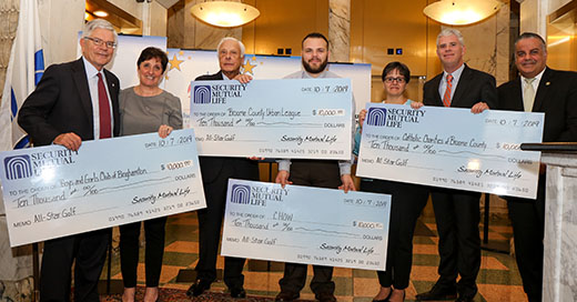 On behalf of the tournament’s many sponsors, celebrities and supporters, SML Chairman, President and Bruce W. Boyea