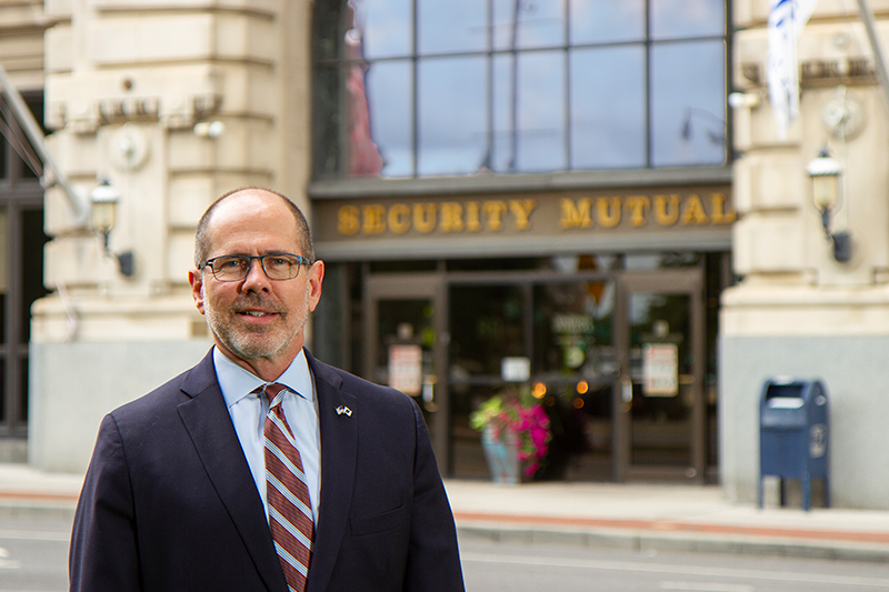 Kirk-Gravely-President-CEO-Security-Mutual-Life Kirk-Gravely-President-CEO-Security-Mutual-Life