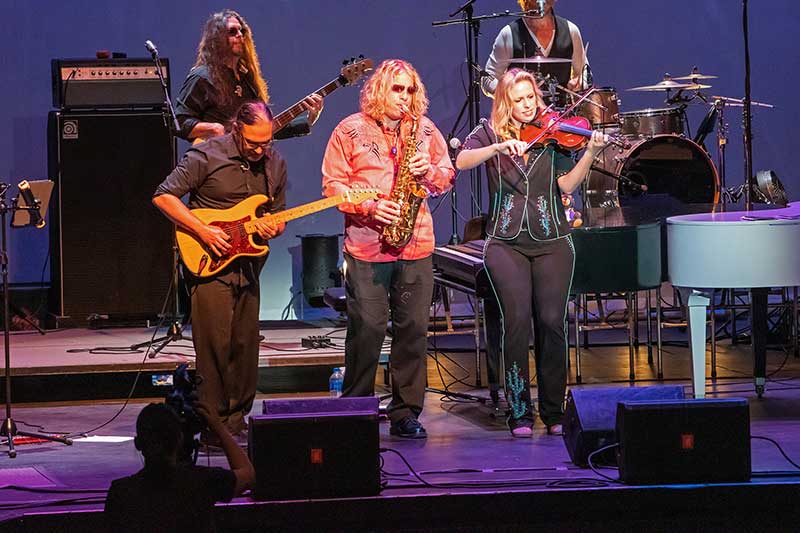 Sock Out Cancer Binghamton Benefit Concert Performers On Stage