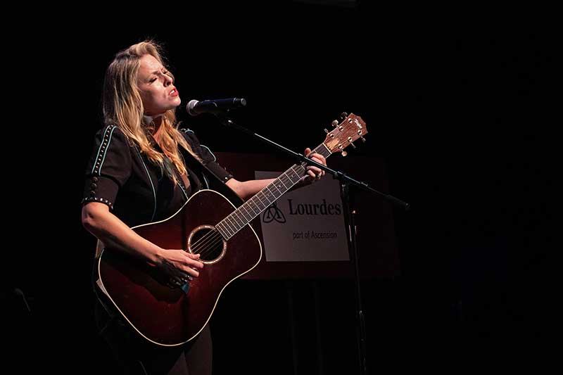 Sock Out Cancer Binghamton Benefit Concert Performers On Stage