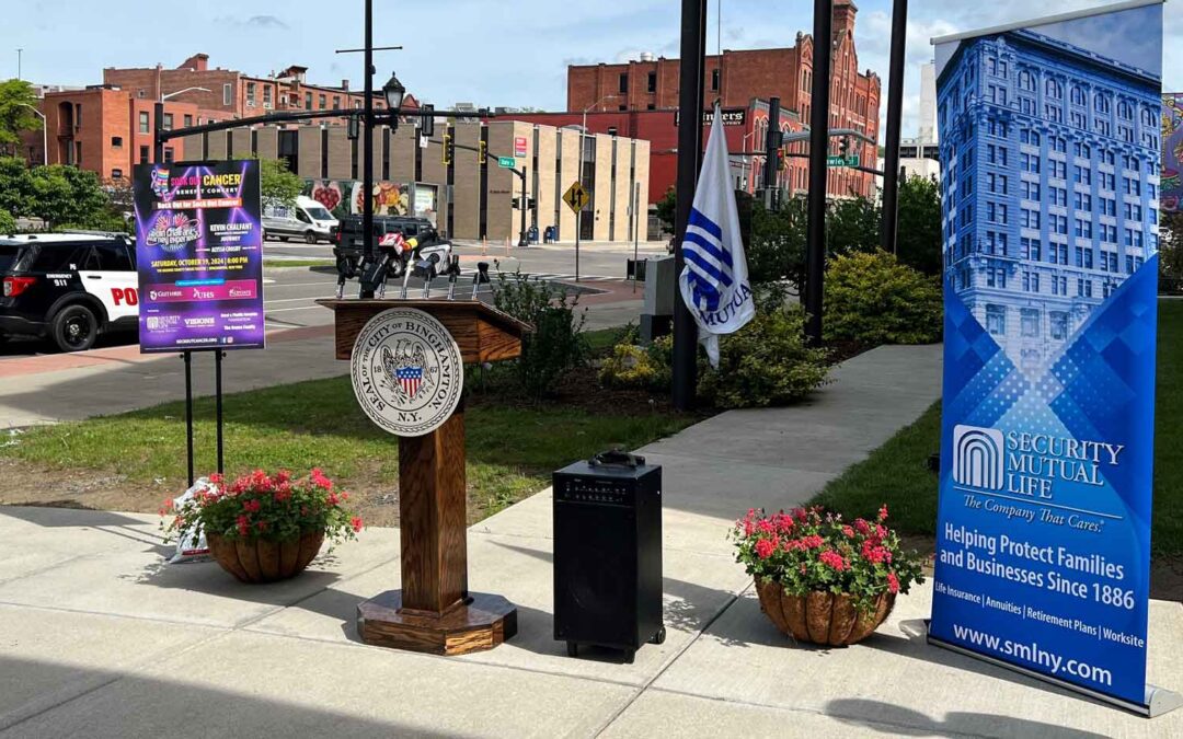 City of Binghamton Proclaims “Security Mutual Week”; Sock Out Cancer® Day Proclaimed In New York State